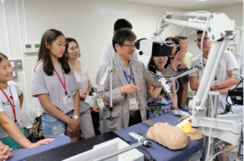 モンゴル国の高校生が来学