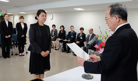 合格通知書の交付