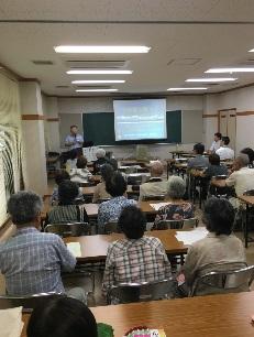 野末医師　講演の様子