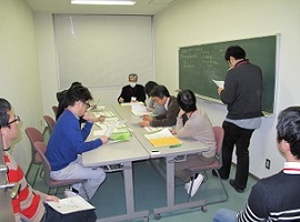 がん疼痛の事例検討会の様子