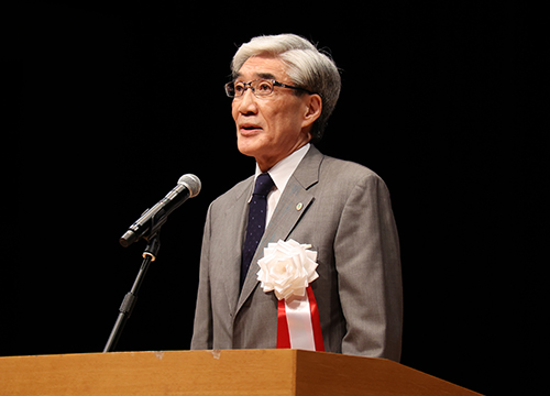 松本吉郎先生による記念講演会