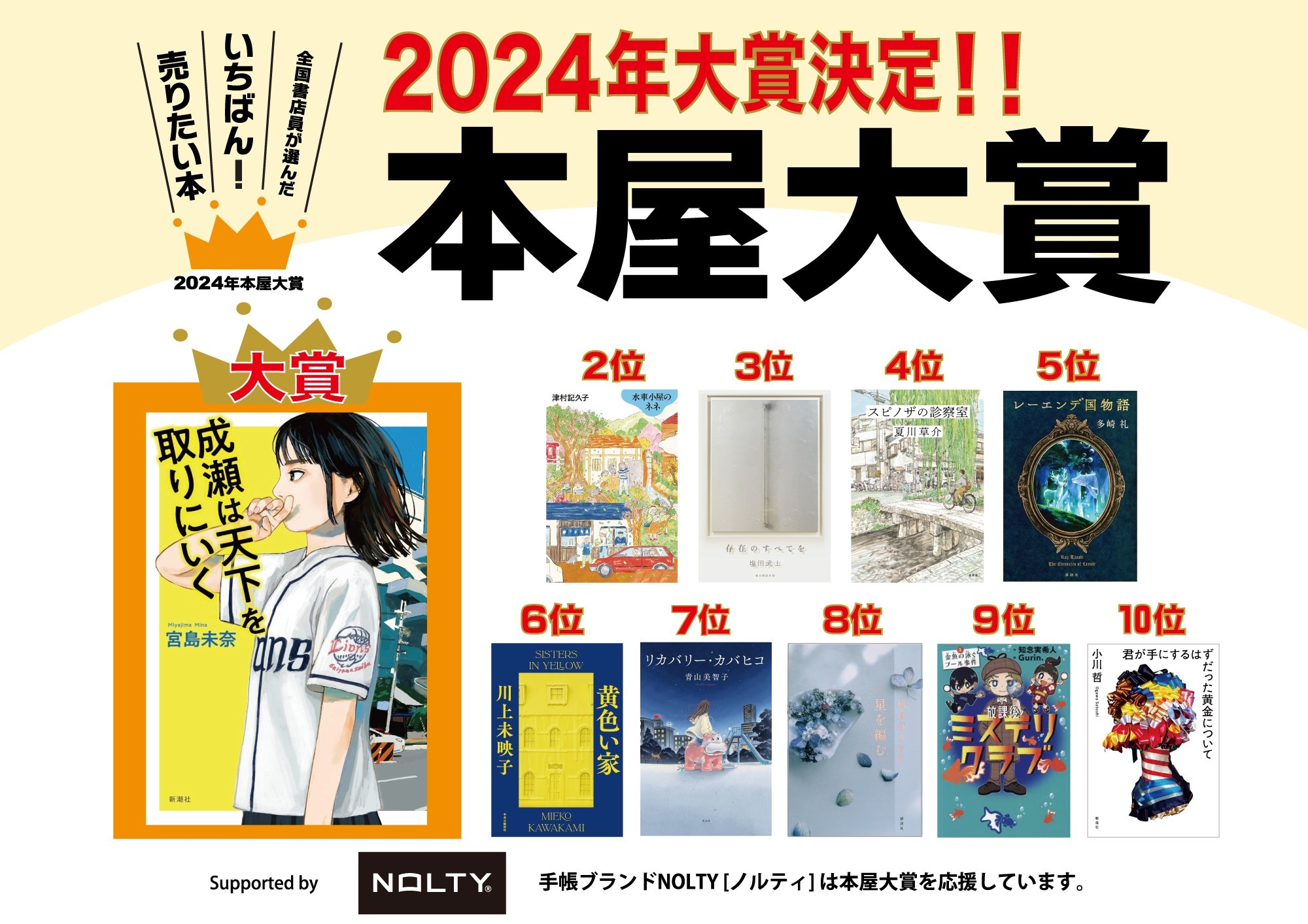 本屋大賞受賞作品